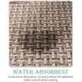 thumbnail image 3 of Kitchen Rugs and Mats Non Skid Washable, Absorbent Rug for Kitchen, Large Kitchen Floor Mats for in Front of Sink, 2 PCS Set 20"x32"+20"x48"(Gray), 3 of 6