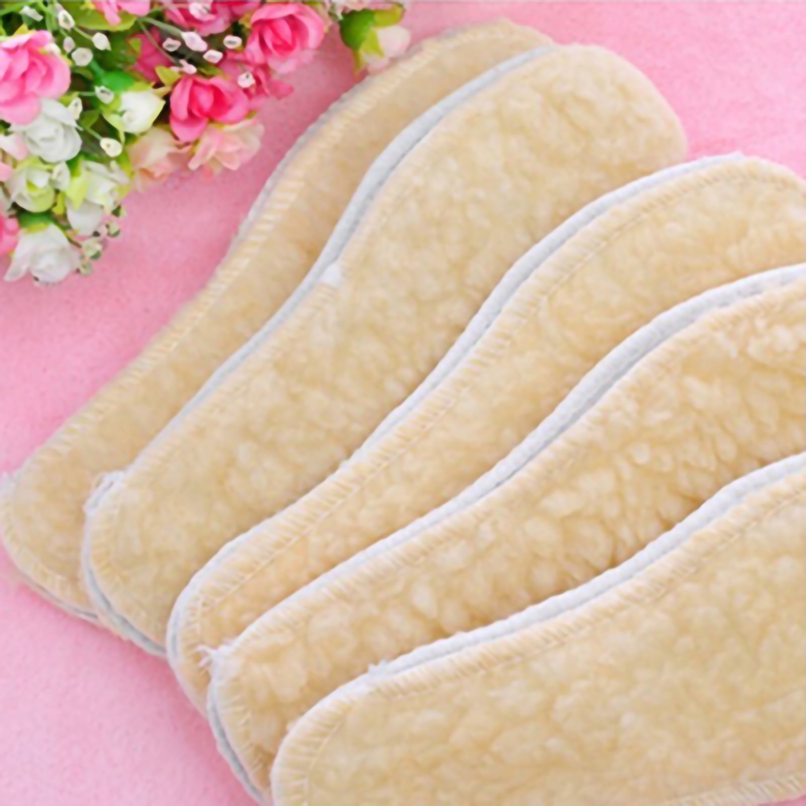 HEVIRGO Shoe Insert Antislip Comfortable Cushion Winter Warm Insole