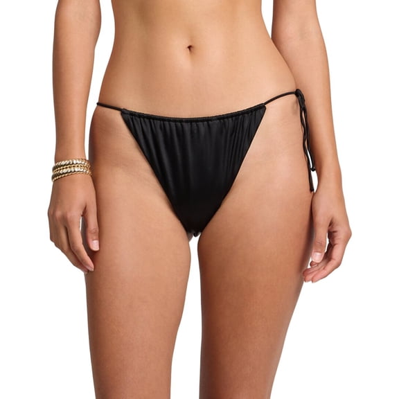 Onia womens Martine Bikini Bottom, s, Black