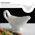 thumbnail image 5 of Simple Style Gravy Boat 1Pack With Ceramic Material For Households 6.7X2X3.7In, 5 of 5