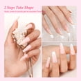thumbnail image 3 of Kit de manicura francesa SAVILAND, sello de uñas con punta francesa y esmalte en gel, 3 of 7
