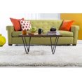 thumbnail image 2 of Hauteloom Niobe Living Room, Bedroom Area Rug - Shags - Plush Pile - Cream - 2' x 3', 2 of 6