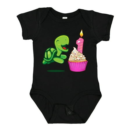 

Inktastic 1st Birthday Turtle Gift Baby Boy or Baby Girl Bodysuit