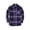 Deep Purple Plaid, variant on Men's Big & Tall Stretch Flannel Shirt
