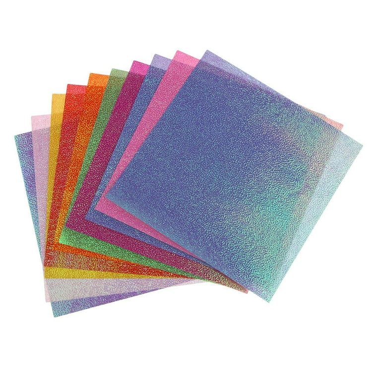 2x 50 Pieces of Glitter Paper, Glossy Construction Paper, Glitter Paper,  Glitter Cardboard