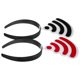 thumbnail image 3 of 2pcs Lightweight Comfortable Cloth WiFi Headbands Novelty Hairbands for Halloween Party Favors Year Photo Booth Props Unisex Adult Accessory, 3 of 5