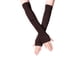 thumbnail image 1 of Yuarrent 1 par de guantes sin dedos para niña, guantes de punto cómodos de estilo Simple, cubiertas de brazo para niñas, cubierta de mano para al Suministros térmicos Café Yuarrent HA059148-02, 1 of 6