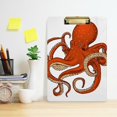 thumbnail image 6 of FMSHPON Octopus Clipboard Hardboard Wood Nursing Clip Board and Pull for Standard A4 Letter 13x9 inches, 6 of 8
