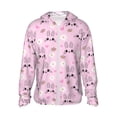 thumbnail image 2 of Lsque Rabbit Face UPF 50+ Lightweight Sun Protection Men's Women's Long Sleeve Shirt, Hoodie Performance -XX-Large, 2 of 9