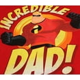 thumbnail image 2 of Disney The Incredibles Men's Incredible Dad T-Shirt, 2 of 5