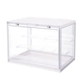 thumbnail image 1 of Seewavom Vitrina transparente de acrílico, caja ciega a prueba de polvo, colección de escaparate de almacenamiento transparente, cubo acrílico para muñecas de juguete, modelos de recuerdos, 1 of 3