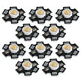 thumbnail image 3 of 10Pcs Ultra Bright LED Chip 3V DIY Light Beads, Aluminum Substrate, Suitable for Ceiling Light, Downlight, Flashlight Table Lamp, 3 of 7
