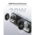 thumbnail image 2 of Altavoz Bluetooth Soundcore Select 2S de Anker, portátil con sonido estéreo de 20 W, BassUp, tiempo de reproducción de 16 horas, emparejamiento estéreo inalámbrico, IPX7 resistente al agua, altavoz pa, 2 of 5