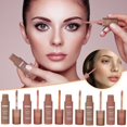 thumbnail image 4 of Ombre à Paupières Liquide Mate, 6 Couleurs Rouges Longue Durée Imperméable Blush & Ombre à Paupières Professionnelle Rouge 5Ml, Maquillage Ombre à Paupières, 4 of 7