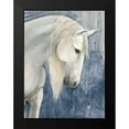 thumbnail image 2 of Hristova, Albena 12x14 Black Modern Framed Museum Art Print Titled - Calm Navy, 2 of 5