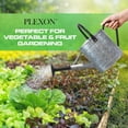 thumbnail image 2 of Plexon 1 Gallon Metal Watering Can Outdoor, Flower Plant Gardening Garden Large Galvanized Watering Can Pot Pitcher, Steel Black Handles and Removable Spray Spout, Silver, 2 of 7