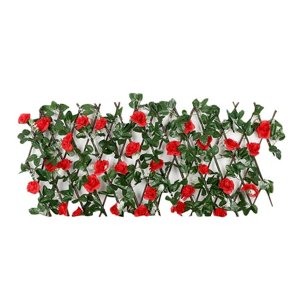Expanding Fence Retractable Fence, Artificial Garden Plant Fence Protected