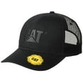 thumbnail image 1 of Caterpillar Men's Raised Logo Cap, black One, 1 of 3