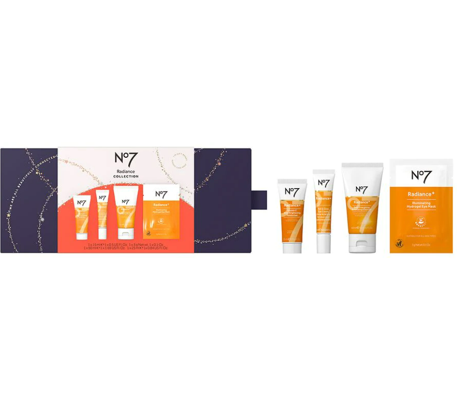 No7 Radiance Collection Skincare Gift Set 4 Piece - Walmart.com