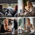 thumbnail image 4 of Essential Oil Diffuser Waterless Dual Fluid Cold Mist Aromatherapy Machine for Car Office Bedroom, 4 of 7