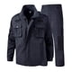 thumbnail image 3 of Conjuntos informales de primavera y otoño para hombre, sudaderas para hombre, ropa deportiva, chándal, chaqueta y pantalones, ropa de trabajo, 2 piezas, 3 of 5