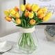 thumbnail image 1 of 20 flores de tulipán artificiales de tacto real, ramos de boda de tulipán falso, 1 of 5