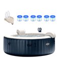 thumbnail image 1 of Intex Spa Rond 75 Pouces avec Porte-Gobelet, Plateau Rafraîchissant et Filtres (Lot de 3), 1 of 11