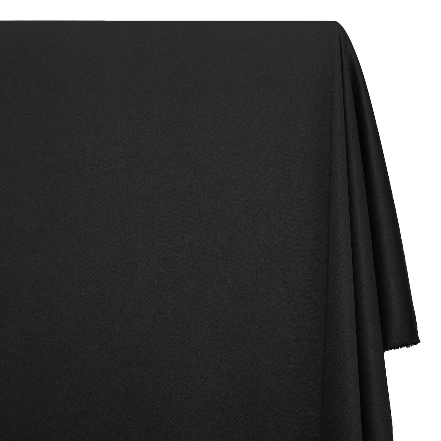 Interlock Knit Lining Fabric 3 oz 70 Denier Lightweight Stretch Polyester By The Yard For Sewing Apparel, Accessories, Decor, & More - White (150 Yards)