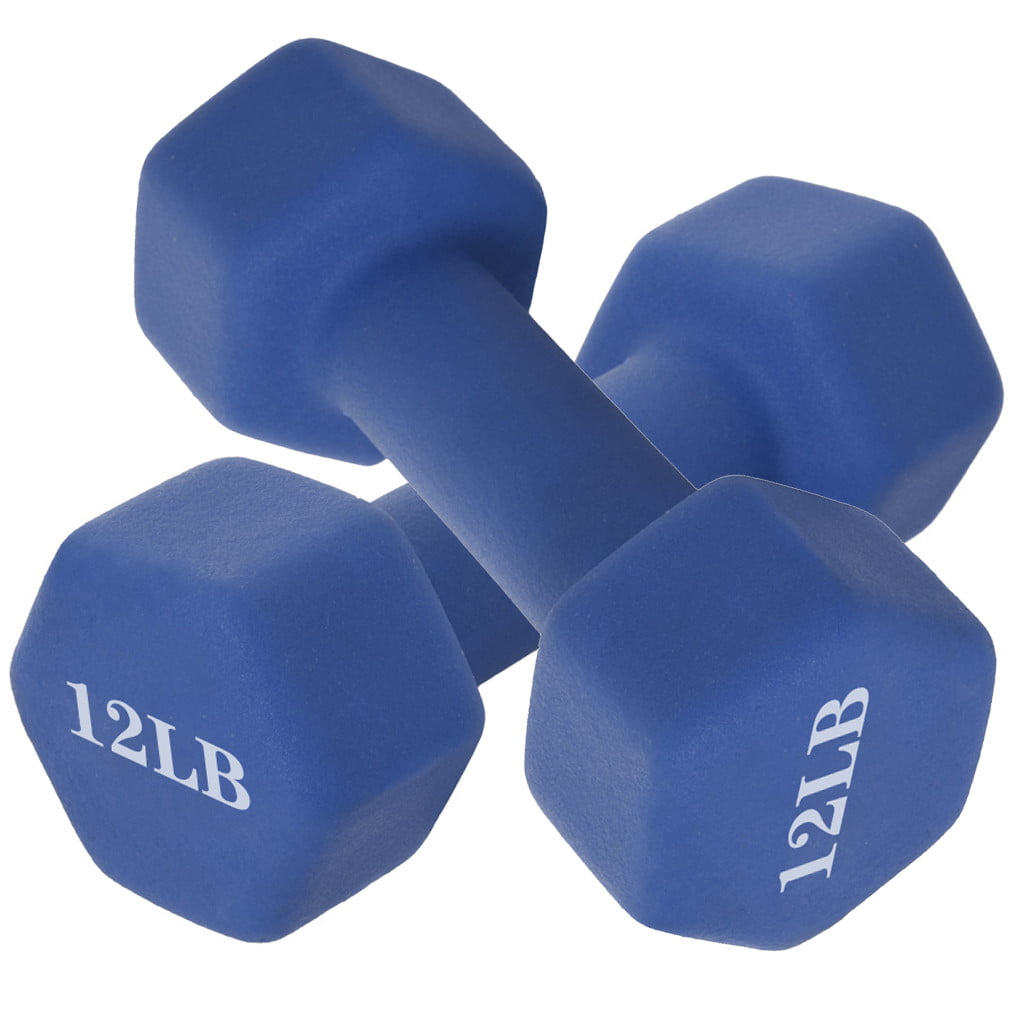 3LB 5LB 8LB 10LB Fitness At Its Best Details about   New Cap Hex Neoprene Dumbbells Weights 