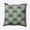 Sage, variant on Simply Daisy 16" x 16" Pineapple Stripes Nautical Decorative Indoor Pillow