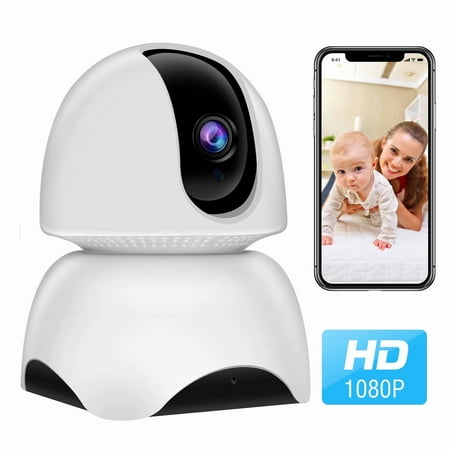 Black Friday Clearance!!!Wi-Fi IP Camera - Wireless Security Camera with Night Vision/ Two-way Audio, 2.4Ghz Wifi Indoor Home Dome Camera for Pet Baby, Remote Surveillance Monitor Android, iOS (Best Camera Effects For Android)