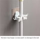 thumbnail image 2 of Gancho De Trapeador De Almacenamiento Multifuncional Clip De Trapeador Para Colgar En La Pared Del Baño Colgador De Trapeador Sin Costuras Para Baño Sweethay HA025091-04, 2 of 7