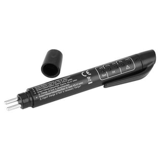 1pc Car Brake Fluid Tester Pen, Auto Brake Diagnostic Testing Tool,  Hydraulic Fluid Liquid Oil Moisture Analyzer With 5 LED Indicators