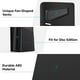 thumbnail image 5 of Panel protector para PlayStation 5 Slim Disc Edition, placa frontal con rejillas de ventilación, cubierta protectora antipolvo y antiarañazos para PS5 Slim, carcasa de repuesto de ABS, 5 of 6