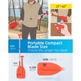 thumbnail image 4 of Remo de kayak de emergencia OCEANBROAD 53-106 cm naranja, 4 of 7
