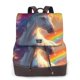 thumbnail image 1 of Disketp Rainbow Sunset Cloud White Horse Mochila de Cuero para Mujer, Bolso de Espalda Antirrobo con Estilo para Viaje, Trabajo y Uso Diario, 1 of 4
