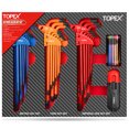 thumbnail image 1 of TOPEX 38Pcs Allen Key Set Hex Key Allen Wrench Folding Hex Key Ball End Metric/SAE/Star, 1 of 12