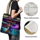 thumbnail image 3 of Iwájú Bolso de tela con estampado de lienzo para mujer, bolsa de compras reutilizable y estética, con cremallera interior, regalo para mujer,40*40cm., 3 of 6