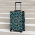 thumbnail image 6 of Fuzoiu Mandala Print Suitcase Cover,Washable Luggage Covers for Suitcase,Elastic Luggage Protector Cover,Scratch Resistant Travel Suitcase Covers-X-Large, 6 of 7