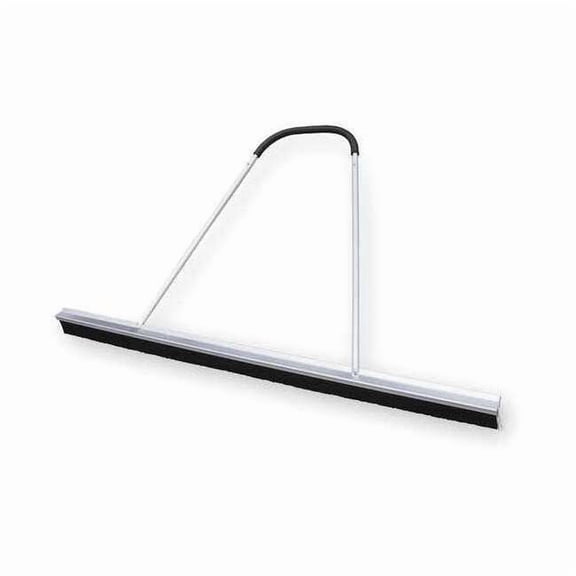 Tough Guy 84 in Sweep Face Push Broom, Stiff, Synthetic, Black 3PCC3