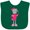 Green, variant on Inktastic Cute Robot, Funny Robot, Girl Robot, Pink Robot Girls Baby Bib