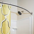 thumbnail image 3 of Design House 533620 Curved Shower Rod Satin Nickel, 3 of 7