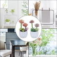 thumbnail image 5 of 2pcs simulation succulents bonsai creative ornaments artificial plants interior decoration - type:style1, 5 of 5