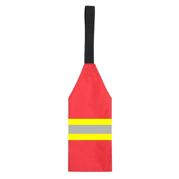 jinwen Travel Flag for Kayak with Webbing Kayak Trailer Flag Warning Flag Oxford