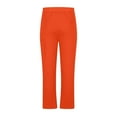 thumbnail image 6 of COSFO Mens Sweatpants Baggy with Pockets Orange Open Bottom Oversize Athletic Wide Leg Pants Drawstring Elastic Waist Running Workout Loose Fit Trousers Mens Sweatpants, 6 of 6