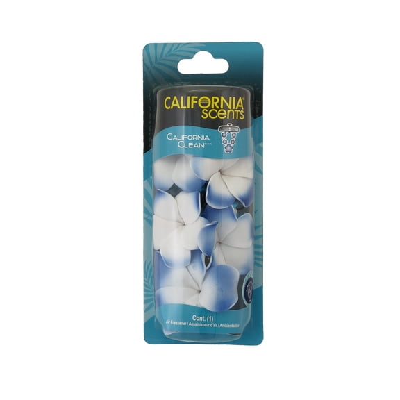 California Scents Scented Necklace in California Clean: The Perfect Lei for Your Car - Hanging Flower Air Freshener