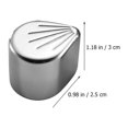 thumbnail image 2 of Greenadscape 5Ud Cubos De Acero Inoxidable Para Whisky Y Vino Uso Doméstico Color Plata Resistentes, 2 of 8