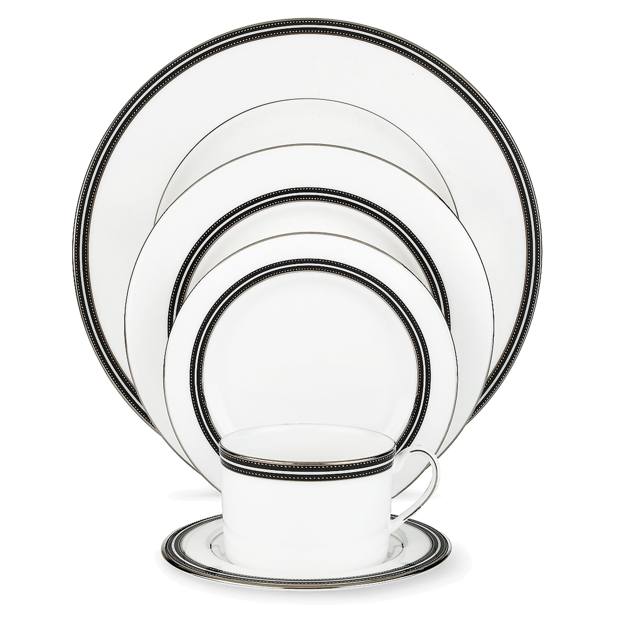 kate spade new york Union Street 5 Piece Dinnerware Place Setting