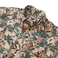 thumbnail image 2 of YIUME Men's Hawaiian Shirt Tropical Paradise By Wipada Kulenkampff Cotton Button-down Short Sleeve Aloha Shirt, 2 of 6