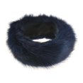 thumbnail image 1 of Womens Winter Furry Earwarmer Earmuffs - Cold Weather Ear Covering Russian - Navy, 1 of 5